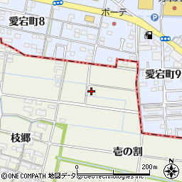愛知県愛西市日置町壱の割39周辺の地図