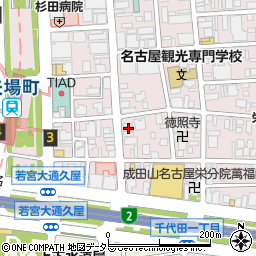 プラチナ名古屋ビル周辺の地図