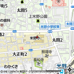 愛知県名古屋市中村区権現通1丁目周辺の地図