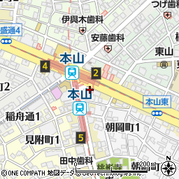 名古屋個別指導学院　コールセンター周辺の地図