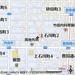 米常中村店周辺の地図