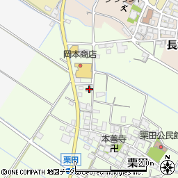 滋賀県愛知郡愛荘町栗田434周辺の地図
