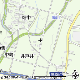 愛知県豊田市猿投町井戸井41-1周辺の地図