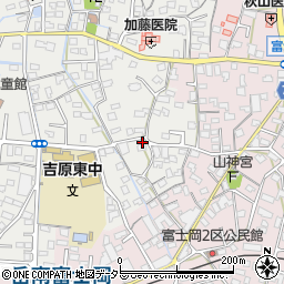 静岡県富士市比奈29周辺の地図