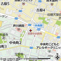 海郎小屋 吉原店周辺の地図