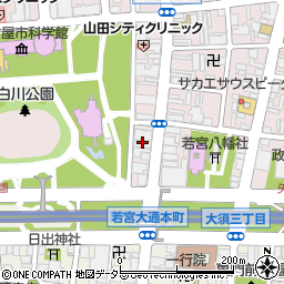 新日本教文株式会社　名古屋支社周辺の地図