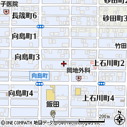 愛知県名古屋市中村区向島町3丁目32周辺の地図