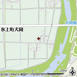 兵庫県丹波市氷上町犬岡157周辺の地図
