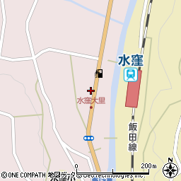 静岡県浜松市天竜区水窪町奥領家2955-9周辺の地図