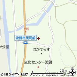 兵庫県宍粟市波賀町上野234周辺の地図