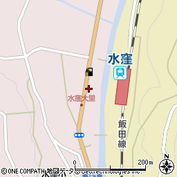 静岡県浜松市天竜区水窪町奥領家2955-2周辺の地図