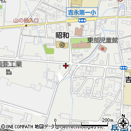 静岡県富士市比奈161周辺の地図