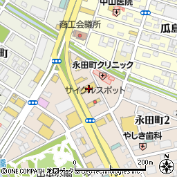 戸田書店富士店周辺の地図
