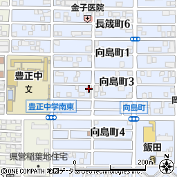 愛知県名古屋市中村区向島町3丁目23周辺の地図