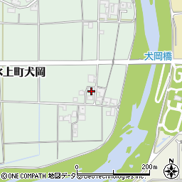 兵庫県丹波市氷上町犬岡158周辺の地図