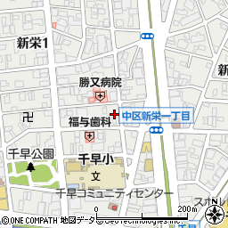 愛知県名古屋市中区新栄1丁目37-15-2周辺の地図