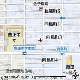 愛知県名古屋市中村区向島町3丁目23-9周辺の地図