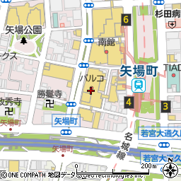 名古屋ＰＡＲＣＯ周辺の地図