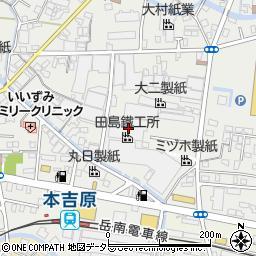 田島鐵工所周辺の地図