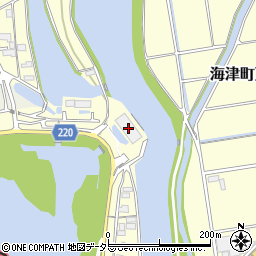 高須輪中排水機場周辺の地図