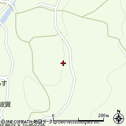 兵庫県宍粟市波賀町上野400周辺の地図