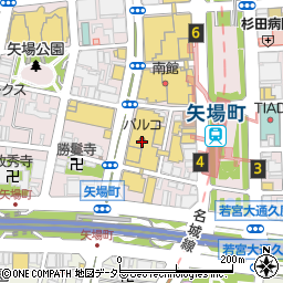 名古屋ＰＡＲＣＯ周辺の地図