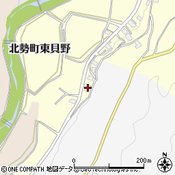 三重県いなべ市北勢町東貝野2周辺の地図