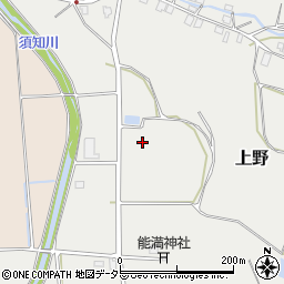 京都府船井郡京丹波町上野北坂周辺の地図