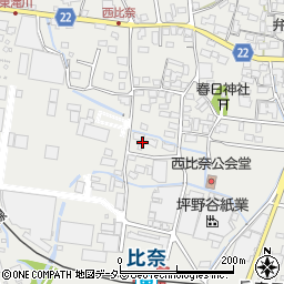 静岡県富士市比奈806周辺の地図