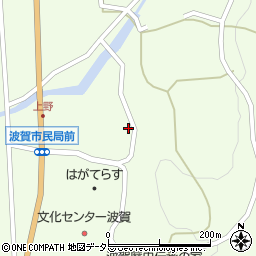 兵庫県宍粟市波賀町上野273周辺の地図