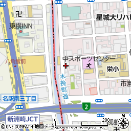 リリカラ株式会社　名古屋営業所周辺の地図
