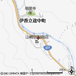 滋賀県大津市伊香立途中町861周辺の地図