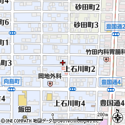 上石川ハイツ周辺の地図