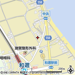 滋賀県大津市和邇中浜324-2周辺の地図
