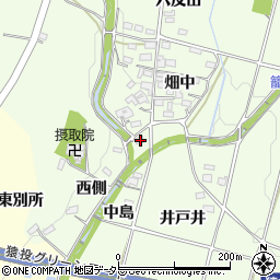 愛知県豊田市猿投町中島32周辺の地図