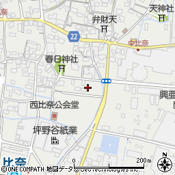 静岡県富士市比奈958周辺の地図