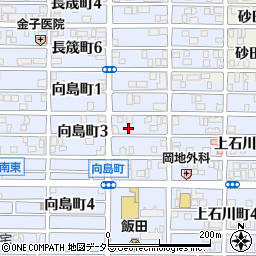 愛知県名古屋市中村区向島町3丁目5-1周辺の地図