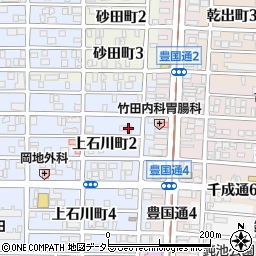 横地事務所倉庫周辺の地図