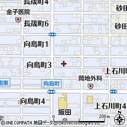 愛知県名古屋市中村区向島町3丁目5周辺の地図