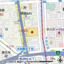 エディオン　名古屋本店周辺の地図