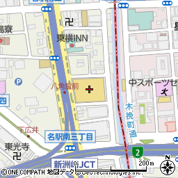 エディオン名古屋本店周辺の地図