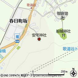 安宅神社周辺の地図