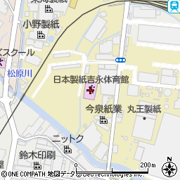 日本製紙吉永体育館周辺の地図