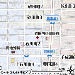 愛知県名古屋市中村区上石川町1丁目63周辺の地図