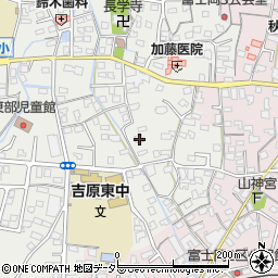 静岡県富士市比奈37周辺の地図