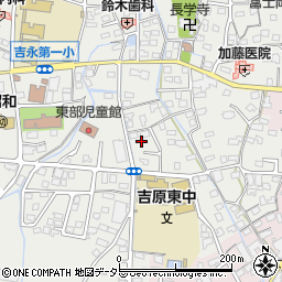 静岡県富士市比奈57周辺の地図