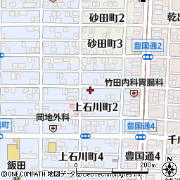 愛知県名古屋市中村区上石川町1丁目56周辺の地図