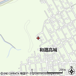 滋賀県大津市和邇高城369-1周辺の地図