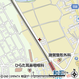 滋賀県大津市和邇中浜269-7周辺の地図