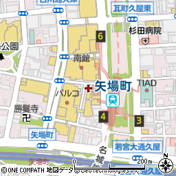 air cafe エールカフェ 栄店周辺の地図